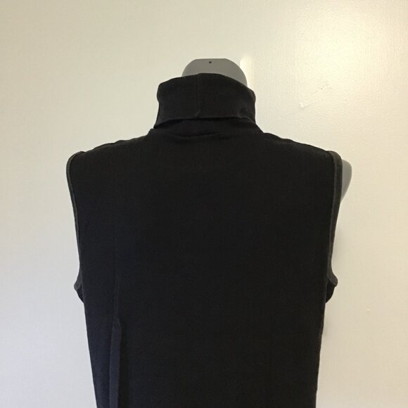 TOGO Black Sleeveless Turtleneck Size XL - Picture 5 of 11